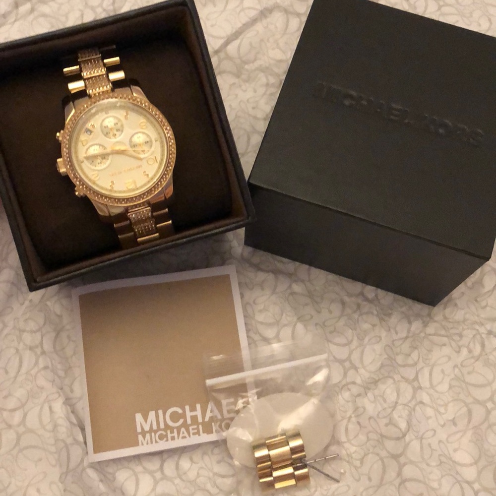 Gold Michael Kors Watch